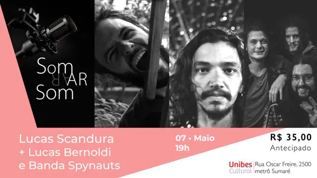 Projeto “Somar Som”estreia no Teatro da Unibes Cultural