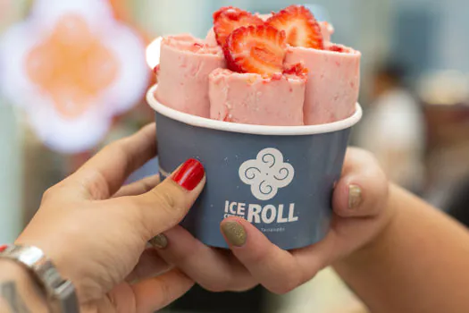 Ice Cream Roll inaugura primeira unidade em Santo André