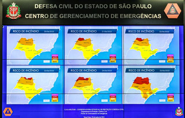 SP Sem Fogo: Defesa Civil usa satélites e mapa em tempo real para prevenir incêndios