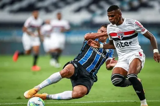 São Paulo joga no Sul para rebaixar o Grêmio e confirmar permanência na Série A