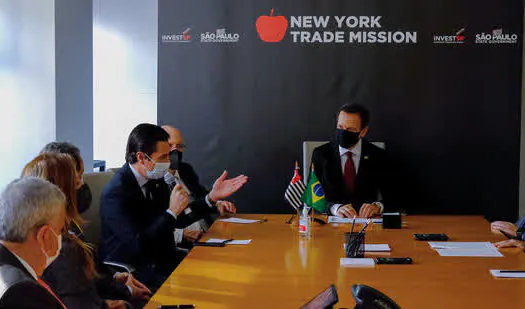 Doria inaugura escritório comercial do Governo de SP em Nova York