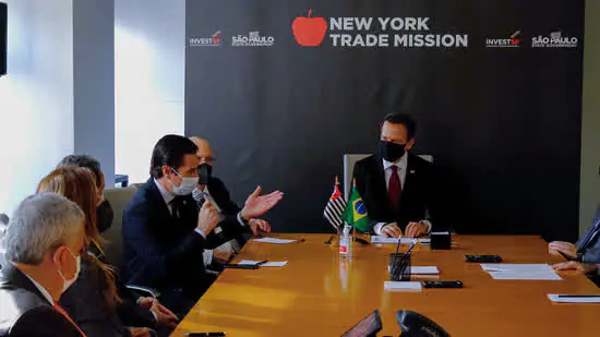 Doria inaugura escritório comercial do Governo de SP em Nova York