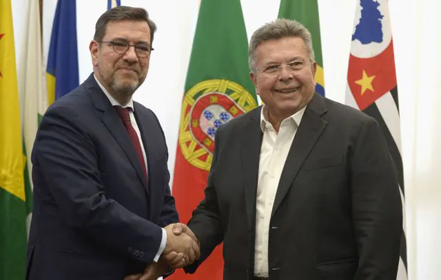 Presidente da Alesp recebe cônsul-geral de Portugal em São Paulo