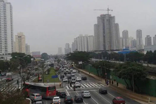 Temperaturas em elevação na cidade de São Paulo