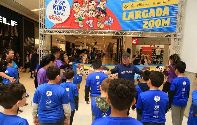 Shopping SP Market promove a 7ª edição da SP Kids Run com a Turma da Mônica