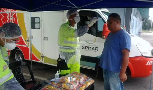 SPMAR reforça medidas de combate ao coronavírus no Rodoanel