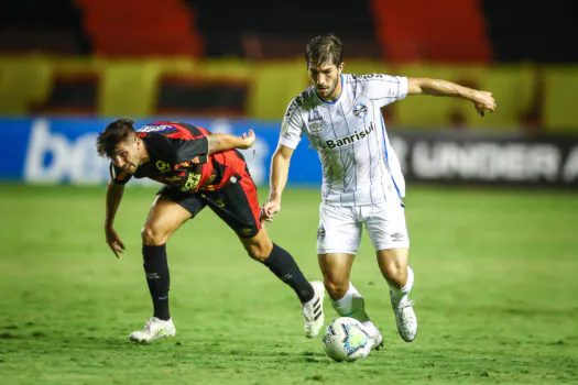 Sport e Grêmio empatam na Ilha do Retiro em resultado que não ajuda nenhum dos dois