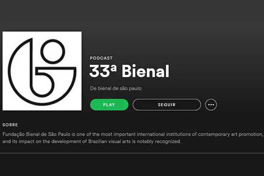 Spotify é o player oficial da 33ª Bienal de São Paulo