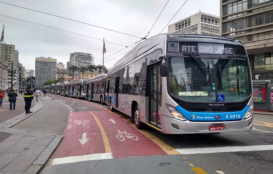 Prefeitura de SP passa a aceitar somente ônibus elétricos no transporte público