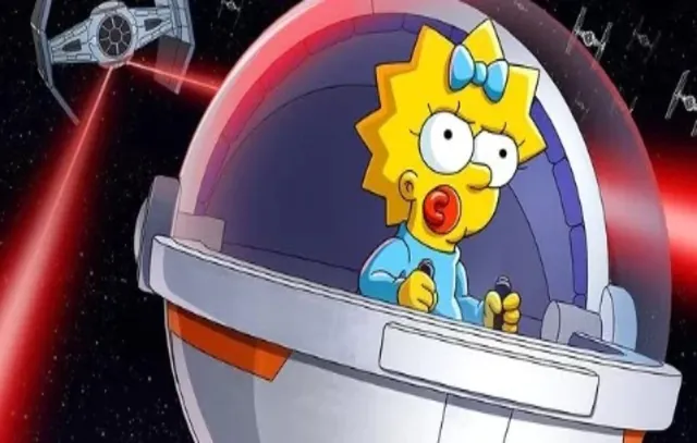 Simpsons faz crossover com Star Wars em um novo curta metragem