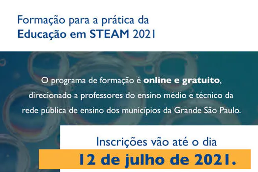 Programa irá capacitar professores de Santo André em práticas educativas inovadoras