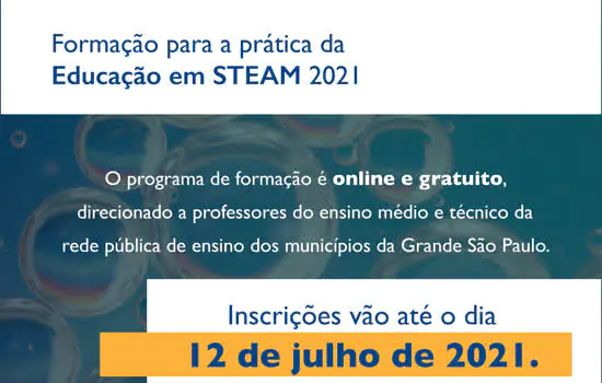 Programa irá capacitar professores de Santo André em práticas educativas inovadoras