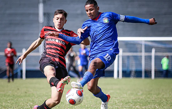 Time sub 17 do São Caetano empata com o Flamengo e segue no G3