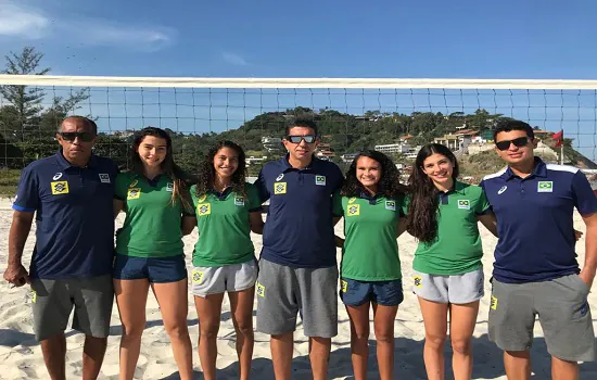 VÔLEI DE PRAIA: Brasil define duplas para o Mundial Sub-19 feminino