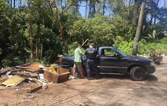 GCM Ambiental de Diadema faz primeira apreensão de sujão do ano