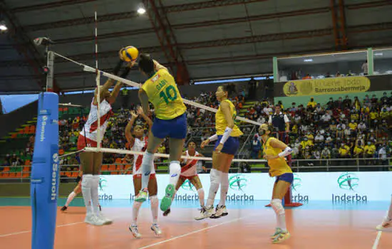 SUL-AMERICANO FEMININO: Brasil estreia com vitória contra Peru