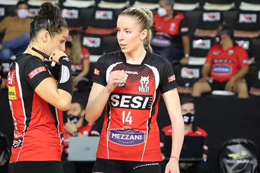 Superliga Feminina BB 20/21: Sesi Vôlei Bauru supera o Fluminense em sets diretos