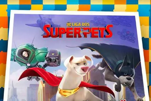 DC Liga dos Superpets é o filme do mês para o Ingresso Azul no Golden Square Shopping