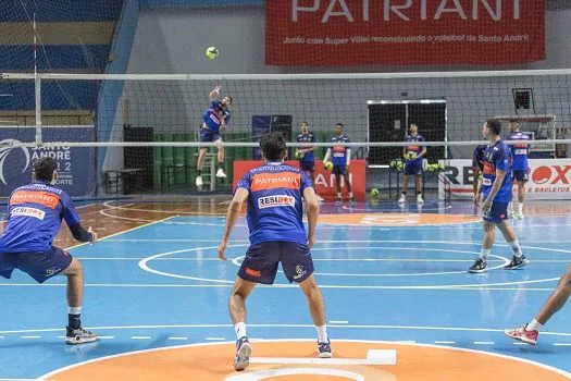 Super Vôlei Santo André inicia disputa do Campeonato Paulista categoria adulto