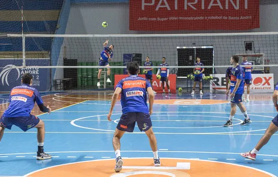 Super Vôlei Santo André inicia disputa do Campeonato Paulista categoria adulto