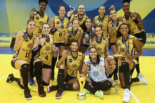 Dentil/Praia vence Sesc RJ Flamengo e fica com o título do Super Vôlei