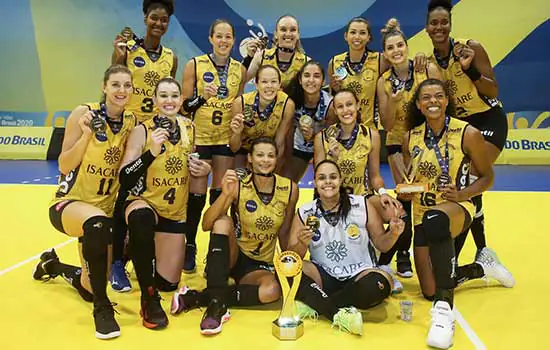 Dentil/Praia vence Sesc RJ Flamengo e fica com o título do Super Vôlei