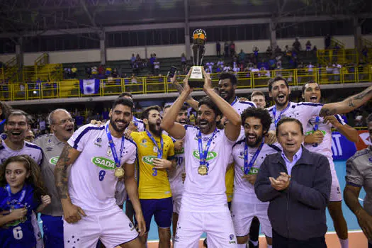 Supercopa Masculina: EMS Taubaté Funvic e Sada Cruzeiro jogam nesta quinta-feira