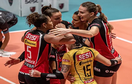 SUPERLIGA BANCO DO BRASIL 20/21: Sesi Vôlei Bauru vence o Sesc RJ Flamengo e está na semi