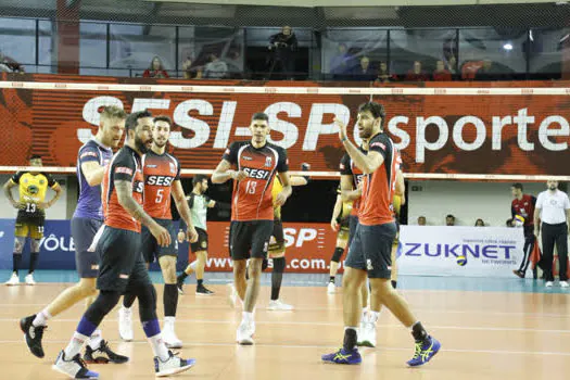 Superliga Masculina 19/20:Sesi-SP vence Vôlei UM Itapetininga no encerramento da 4ª rodada