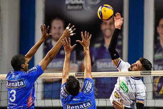 SUPERLIGA 20/21: Fora de casa, Sada Cruzeiro vence Vôlei Renata