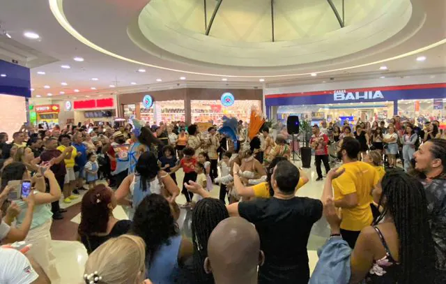 Carnaval do Suzano Shopping tem brincadeiras para as crianças e bloquinho