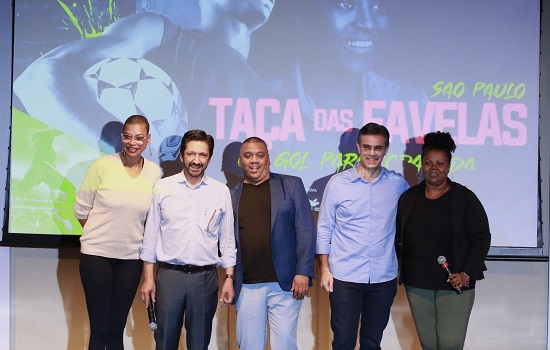 Rodrigo Garcia participa do lançamento da Taça das Favelas 2022