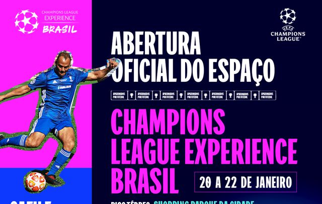 Troféu da Uefa terá exposição gratuita na Champions League