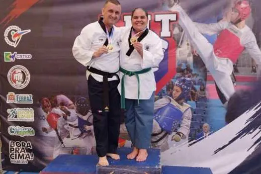 Atletas de taekwondo da SEJEL participam de campeonato em Santo André