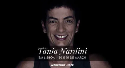 Tania Nardini dará workshop de Jazz em Lisboa