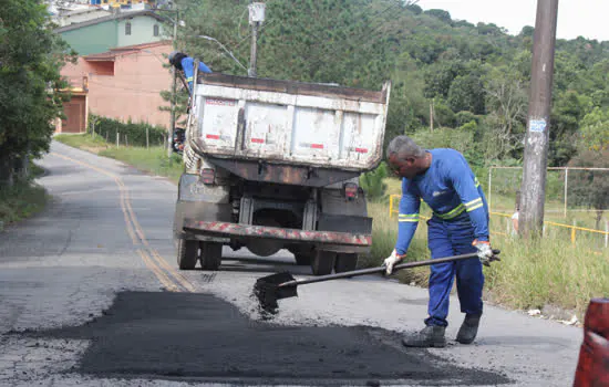 Operação Tapa Buraco já atendeu 35 bairros de Mauá