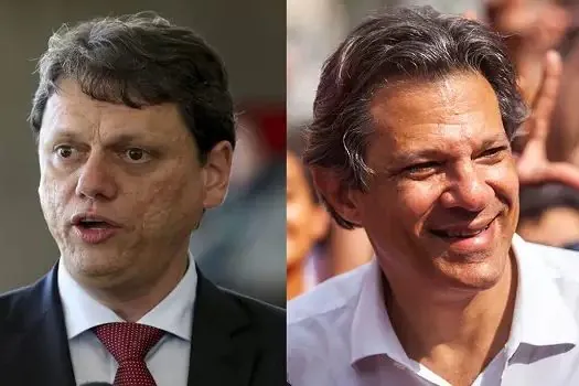 Tarcísio fala em ‘nova era’ em SP; Haddad faz palanque a Lula em propaganda na TV