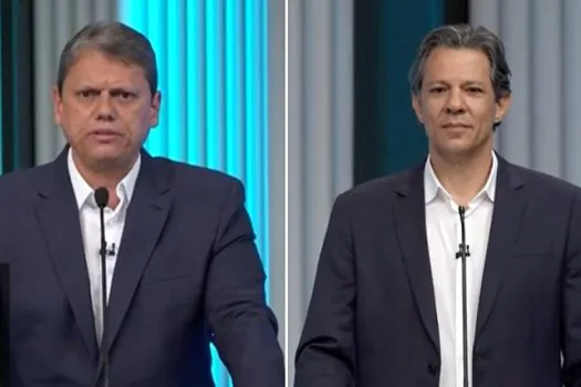 Tarcísio recusa convite para debate do ‘Estadão’; Haddad será entrevistado