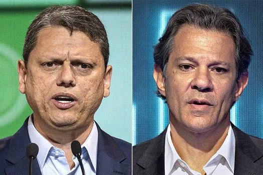 Venda da Sabesp opõe Tarcísio a Haddad no segundo turno