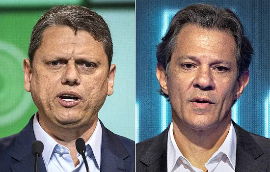 Venda da Sabesp opõe Tarcísio a Haddad no segundo turno