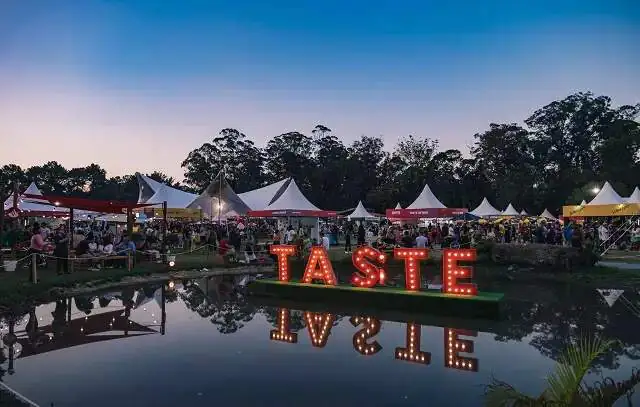 Taste Festival termina sob chuva