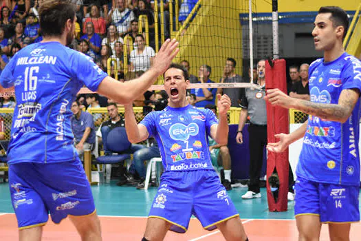 Superliga Masculina 19/20: EMS Taubaté Funvic e Apan/Blumenau se enfrentam nesta quarta