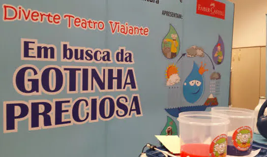 Peça infantil sobre a importância da água é encenada em São Bernardo