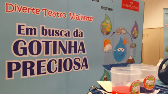 Peça infantil sobre a importância da água é encenada em São Bernardo