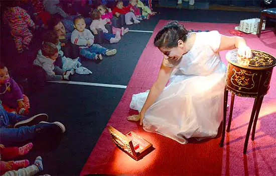 São Bernardo leva teatro a bebês de creches públicas