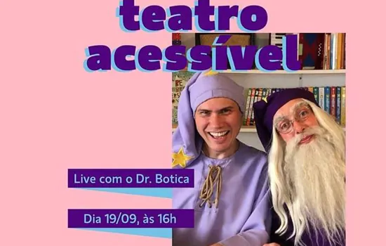 Instituto Grupo Boticário promove uma semana virtual de teatro acessível