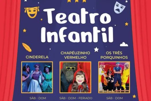 Complexo Tatuapé recebe clássicos da literatura infantil em espetáculos teatrais gratuitos