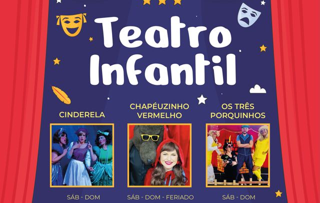 Complexo Tatuapé recebe clássicos da literatura infantil em espetáculos teatrais gratuitos