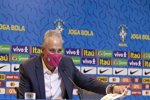 CBF trabalha com a chance de pedido de demissão de Tite após jogo no Paraguai