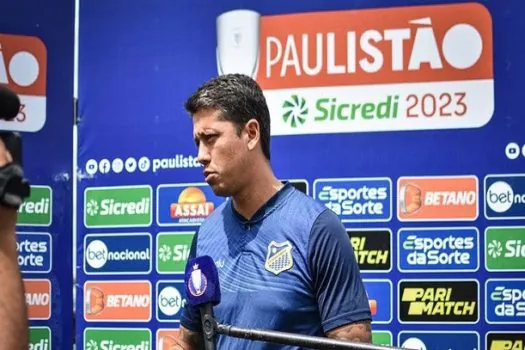 Técnico do Água Santa, fala sobre a vitória sobre o Palmeiras